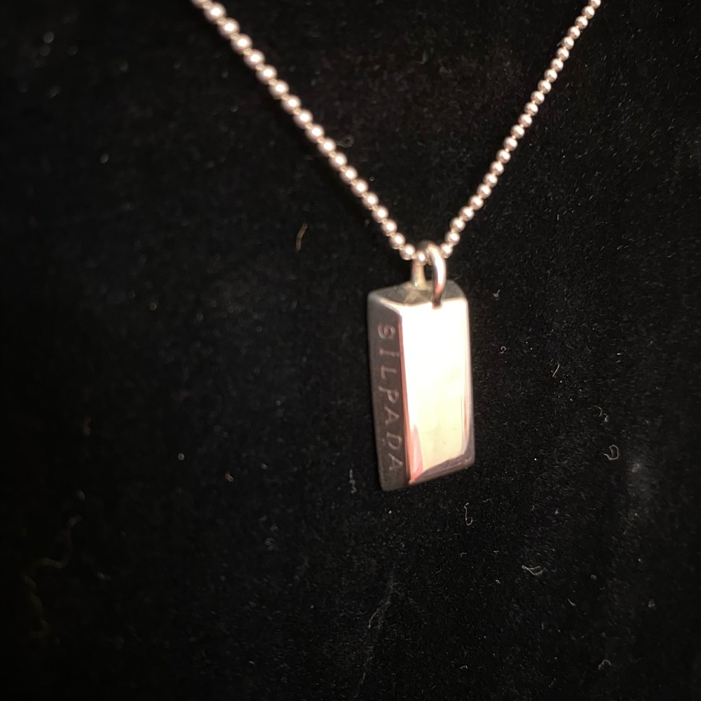 Silpada Bar Necklace 1997